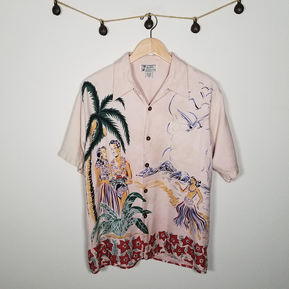 vintage avanti hawaiian shirt